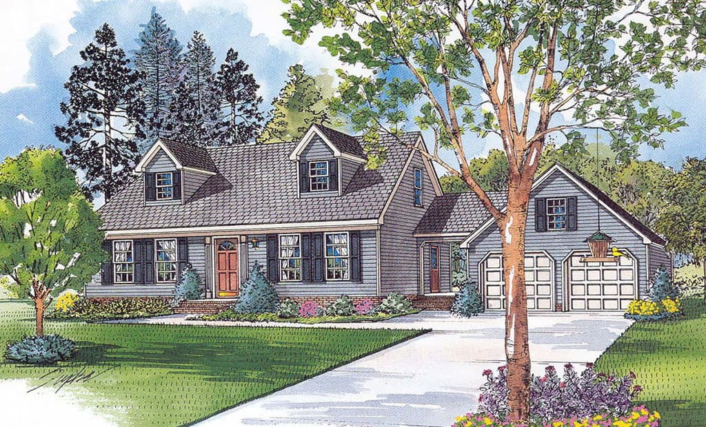 Bayview hero, elevation, and exterior home features