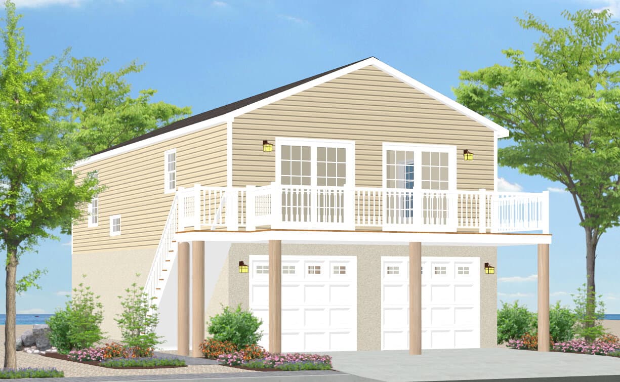 Coronado cove hero, elevation, and exterior home features