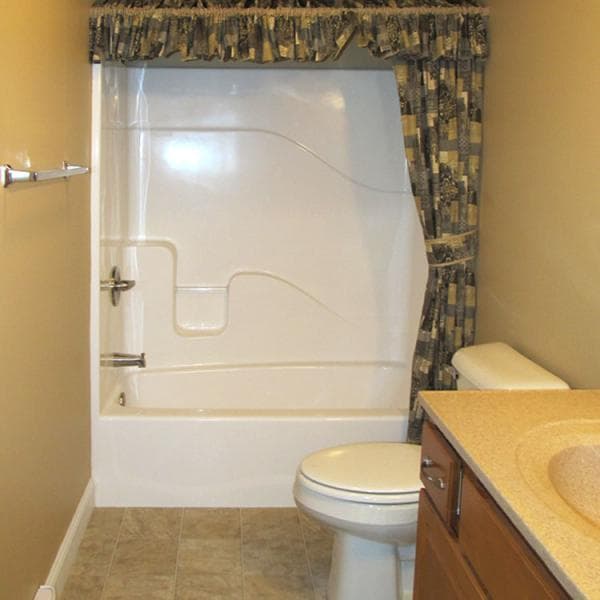 The radford bathroom home features