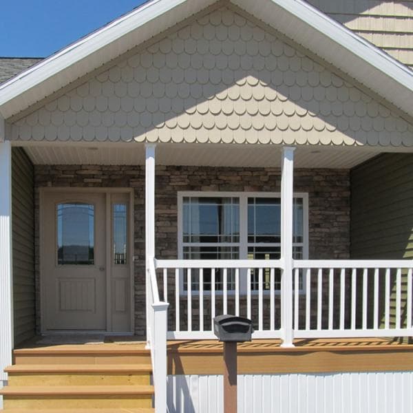 The radford exterior home features