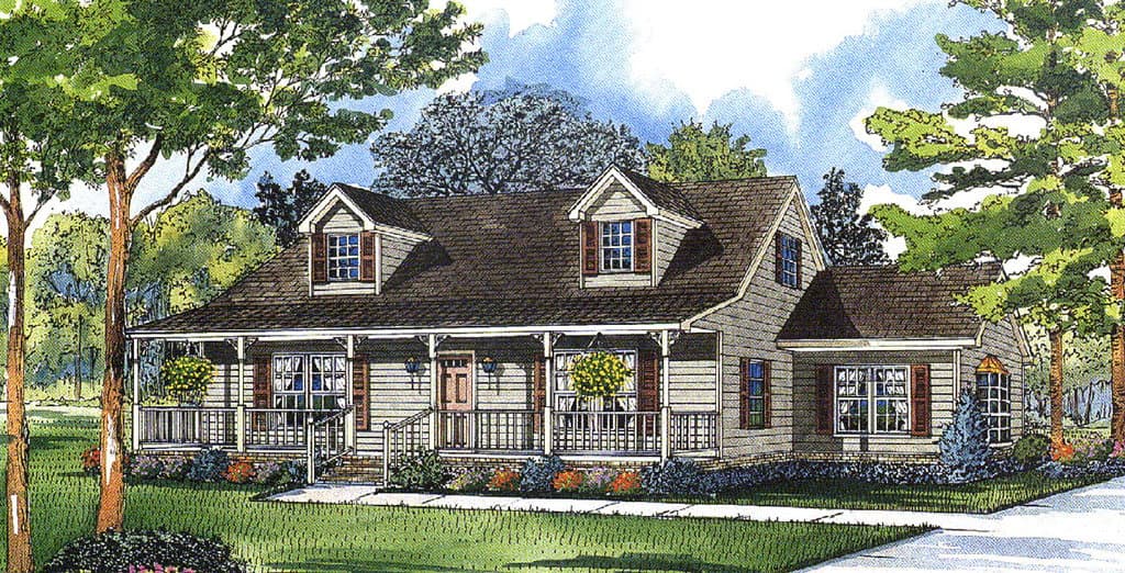 Windsor 28 hero, elevation, and exterior home features