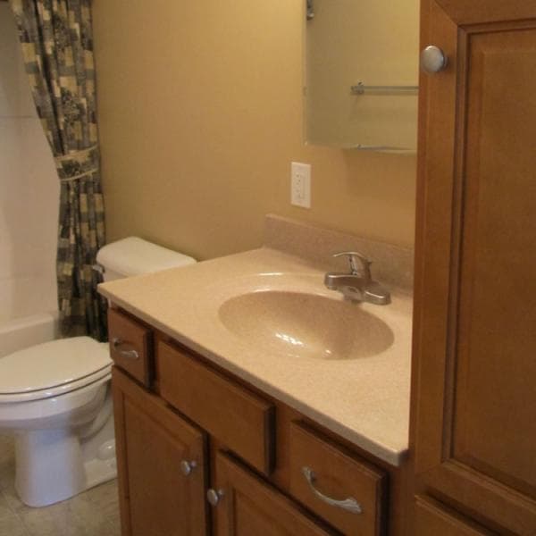 The radford bathroom home features