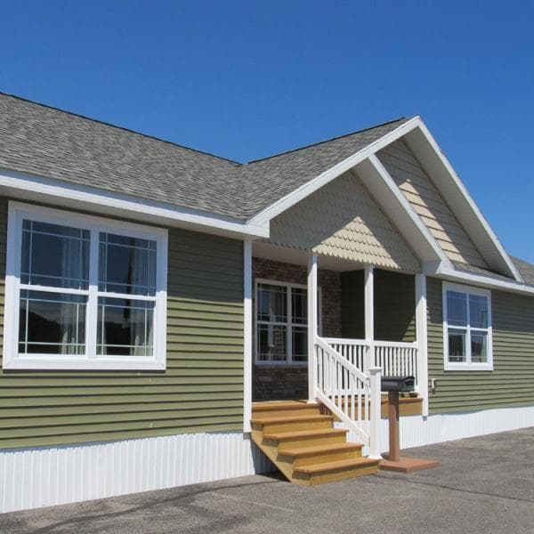 The radford exterior and hero home features